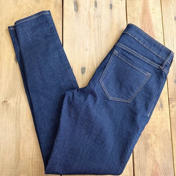 Old Navy Mid Rise Super‎ Skinny Jeans NEW NWOT 8 Long - Picture 2 of 8